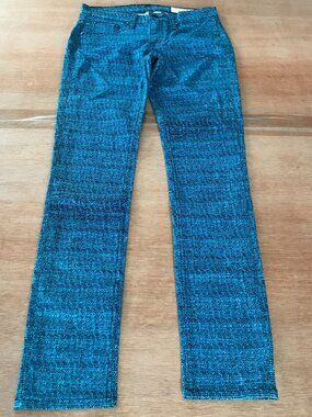 Rag & Bone Legging Skinny Jeans Women 24 Blue Low Rise Pocket Preppy Stretch